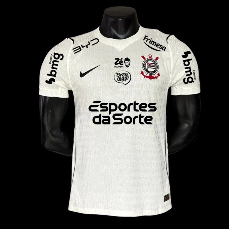 CAMISA VERSÃO PLAYER DO CORINTHIANS 26/27 BRANCO
