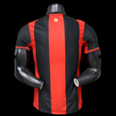 CAMISA VERSÃO PLAYER DO MILAN 26/27 VERMELHO E PRETO