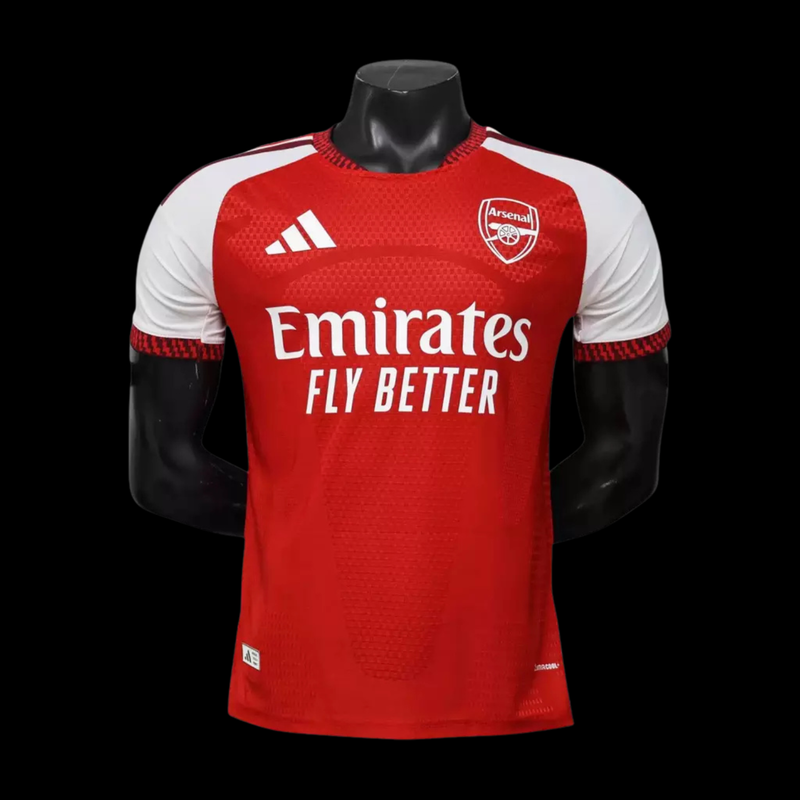 CAMISA VERSÃO PLAYER DO ARSENAL 26/27 VERMELHO