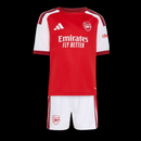 KIT INFANTIL DO ARSENAL 26/27 VERMELHO