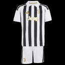 KIT INFANTIL DA JUVENTUS 26/27 BRANCO E PRETO